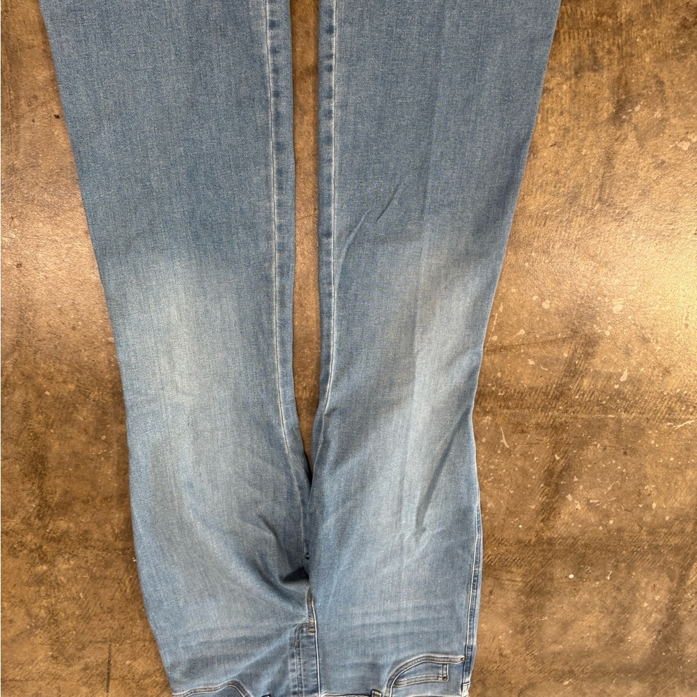 SPANX Light Blue Flare Jeans